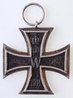 Német Birodalom 1914. "Vaskereszt 2. osztály" kitüntetés mellszalag nélkül, a karikán &quo...