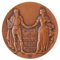 Berán Lajos (1882-1943) 1931. "CIVITAS METROPOLITANA BUDAPEST HOSPITIBUS ET AMICIS S D / AZ IFJ...