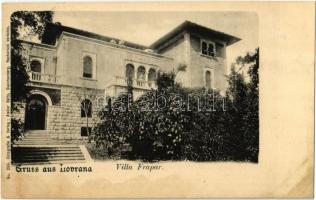1901 Lovran, Lovrana; Villa Frapar