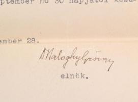 1909-1931 Huszár Ferenc jogász, hivatalnok irathagyatéka, kinevezések, áthelyezések, eskü okmány, él...