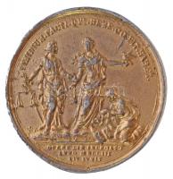 Daniel Warou (1674-1729) 1703. "II. Rákóczi Ferenc / A szabadságharc kezdete" aranyozott ö...