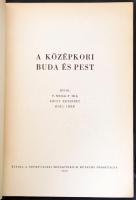 4 db Budapesttel kapcsolatos kiadvány: A budai várban. Bp., 1968, Tudományos Ismeretterjesztő Társul...