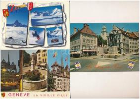 30 db MODERN svájci képeslap / 30 modern Swiss postcards
