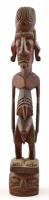 Varázsló Faragott afrikai szobor. 30 cm