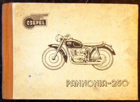 1960 Pannónia 250-es motorkerékpár használati utasítása