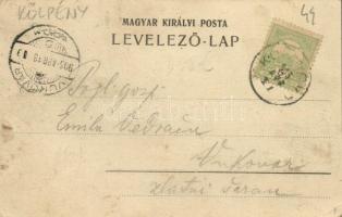 1905 Kölpény, Szávakölpény, Kupinovo; Spomenik njegove c. i. k. visosti Nadvojvode Rudolfa / Rudolf ...