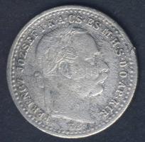 1872KB 10Kr Ag "Magy.kir.váltó.." T:3- ph