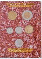 Finnország 1999. 10p-10M (6xklf) + Emlékérem "A finn soros elnökség / Európa belép az új millen...