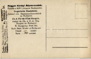 Magyar Királyi Államvasutak 301. sorozatú mozdonya. Gőzmozdony Szaklap kiadása / Hungarian State Rai...