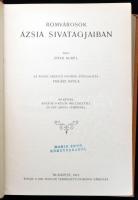Stein Aurél: Romvárosok Ázsiai sivatagjaiban. Fordította: Halász Gyula. Természettudományi Könyvkiad...