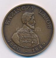 Bognár György (1944-) 1990. "Gyöngyös - Aradi Vértanúk / Kazinczy Lajos" Br emlékérem (42,...