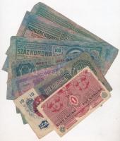 1912-1920. 8db-os vegyes magyar korona bankjegy tétel T:III,III-