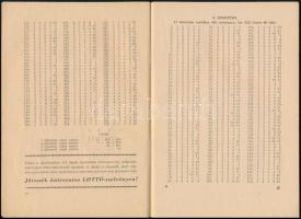 cca 1950-1960 Totó-Kulcs, Lottó Variációk, Totó-Index, 3 db
