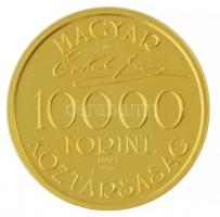 1993. 10.000Ft Au "Erkel Ferenc" (7,03g/0.986) T:PP kis ujjlenyomat 
Hungary 1993. 10.000...