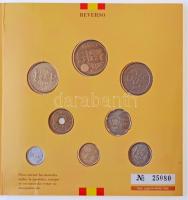 Spanyolország 1998. 1P-500P 8klf db díszcsomagolásban T:BU
Spain 1998. 1 Pesetas - 500 Pesetas 8 di...
