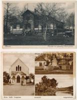 16 db főleg RÉGI magyar város képeslap, vegyes minőség / 16 mostly pre-1945 Hungarian town-view post...