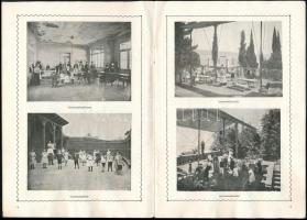 cca 1909 Dr. Szegő Kálmán szanatóriuma és vízgyógyintézete felnőttek és gyermekek számára, ismertető...