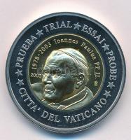 Vatikán 2003. 2E II. János Pál próbaveret T:1,1- Vatican 2003. 2 Euro Paul John II trial strike C:UNC,AU