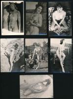 7 db erotikus fotó, 9,5×6,5 cm