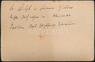 Liszt Ferenc (1811-1886) weimari házának dolgozószobájában 1885-ben, a zeneszerzőt otthonában ábrázo...