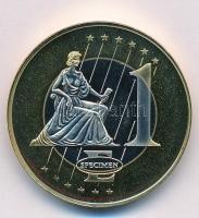 Vatikán 2003. 1E "II. János Pál" próbaveret T:1
Vatican 2003. 1 Euro "Paul John II&q...