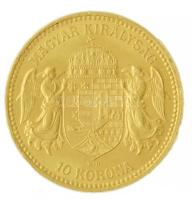 1913KB 10K Au "Ferenc József" (3,38g/0.900) T:1- ph.
Hungary 1913KB 10 Korona Au "Fr...