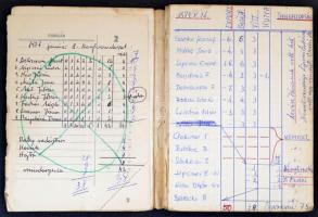 cca. 1973-88 Gyulai Dózsa Vadásztársasággal kapcsolatos tétel: 18 db fotó vadászatokról, részben sér...