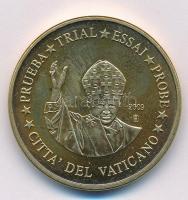Vatikán 2009. 50c XVI. Benedek próbaveret T:1 Vatican 2009. 50 Cents Benedict XVI trial strike C:UNC