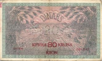 Jugoszlávia 1919. 20D 80Kr fny-sal(11x) T:II/III,III