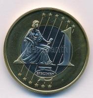Nagy-Britannia 2002. 1E "Britannia" próbaveret T:1 fo.
Great Britain 2002. 1 Euro "B...