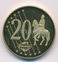 Vatikán 2006. 20c "XVI Benedek" próbaveret T:1 
Vatican 2006. 20 Cents "Benedict XVI...