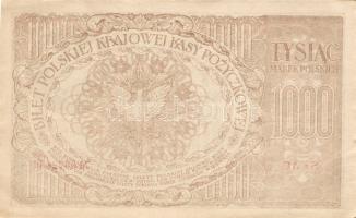 Lengyelország 1919. 1000M(12x) egymásutáni sorszámokkal T:II+