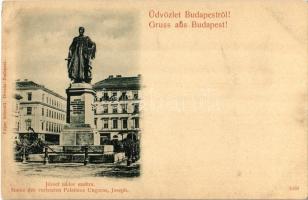 Budapest V. József Nádor tér és szobor (EK)