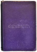 1947 Házalókönyv izraelita vallású egyén számára, bejegyzésekkel