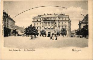 Budapest I. Szent György tér, Honvédelmi Minisztérium. Divald Károly 195.
