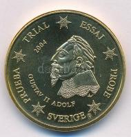 Svédország 2004. 20c II. Gusztáv Adolf próbaveret T:1 Sweden 2004. 20 cents Gustav Adolf II trial strike C:UNC
