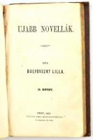 Bulyovszky Lilla: Ujabb novellák. I-II. köt. (Egybekötve.) Bulyovszky Lilla novellái III-IV. köt. Pe...