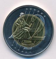 Csehország 2003. 2E "Asztronómiai óra" próbaveret T:1
Czech Republic 2003. 2 Euros "...