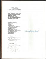 5 db Békéscsabai Megyei Könyvtár által kiadott bibliofil verseskötet sorozatából, mind számozott és ...