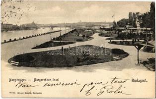 1904 Budapest XIII. Margitsziget. Divald Károly 603. (EK)