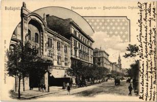 1902 Budapest VI. Fővárosi Orpheum (Orfeum). Divald Károly 643. Art Nouveau