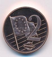 Szlovénia 2003. 2c próbaveret T:1
Slovenia 2003. 2 Cents trial strike C:UNC