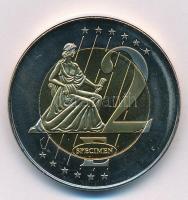 Lengyelország 2003. 2E "Lengyel fatemplom" próbaveret T:1 fo.
Poland 2003. 2 Euros "...