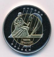 Szlovénia 2003. 2E próbaveret T:1
Slovenia 2003. 2 Euro trial strike C:UNC