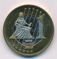 Magyarország 2003. 1E "Parlament" próbaveret T:1 fo.
Hungary 2003. 1 Euro "Parliamen...