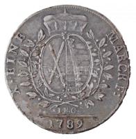 Német Államok / Szászország-Albertine 1789IEC Tallér Ag "III. Frigyes Ágost" Drezda (27,77...