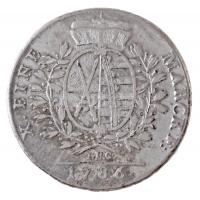 Német Államok / Szászország-Albertine 1786IEC Tallér Ag "III. Frigyes Ágost" Drezda (27,81...