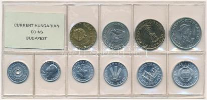 1985. 2f-20Ft (10xklf) érmés forgalmi sor fóliatokban T:1,1- Adamo FO18