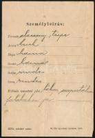 1880 Igazolási jegy pék részére