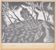 Ezüstszínű, üvegezett fa keret paszpartuval, paszpartu belső méret: 16,5x18,5 cm, keret belső méret:...